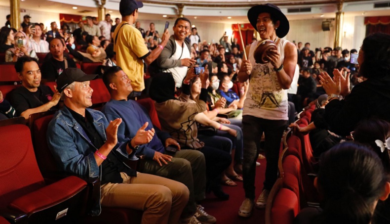 Momen Ganjar Nonton Konser Slank, Nostalgia Masa Muda