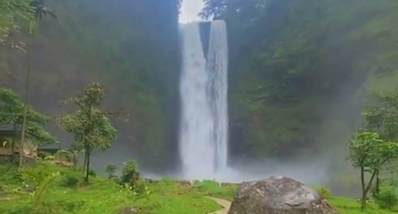 Kampung Unik di Garut Punya Pemandangan Air Terjun Cantik Suka Tertutup Kabut