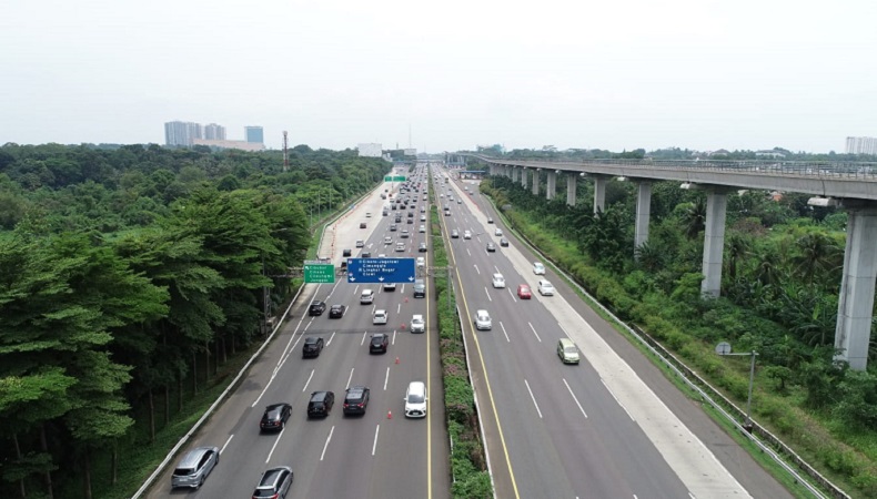 Ruas Tol Arah Jakarta Padat, Jasa Marga Berlakukan Contra Flow 