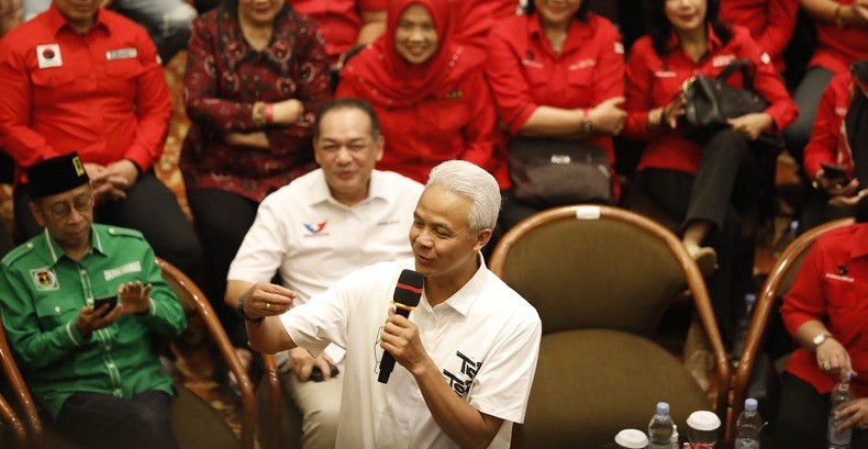 Ganjar Minta Relawan Temui Rakyat: Itulah Real Count Sebenarnya