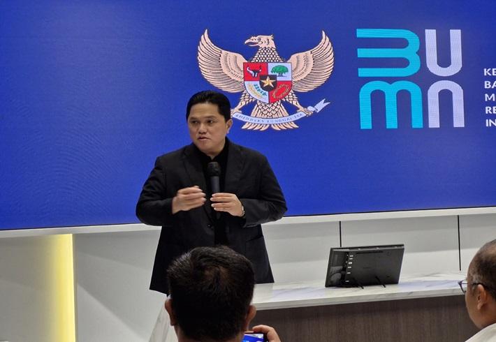 Erick Thohir Terbang ke Qatar Hari Ini Cari Investor untuk BSI