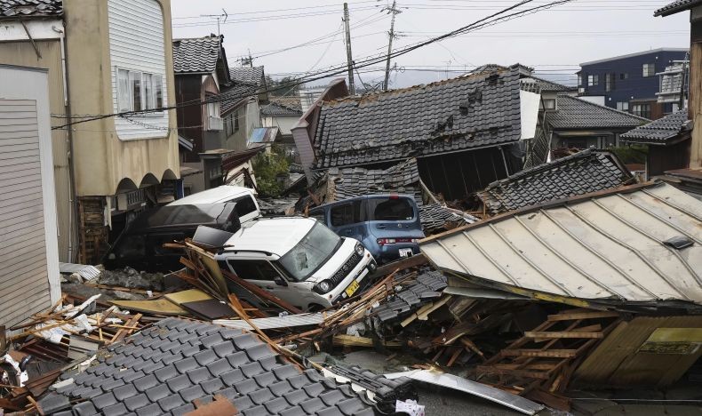 Korban Hilang akibat Gempa M,76 Jepang Naik 3 Kali Lipat jadi 323 Orang