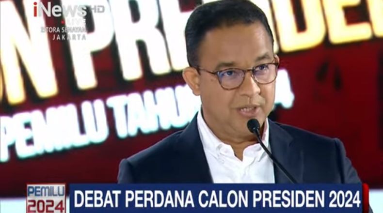 Debat Capres, Anies Baswedan Sebut Indonesia Harus Jadi Pelaku Utama di Kancah Global