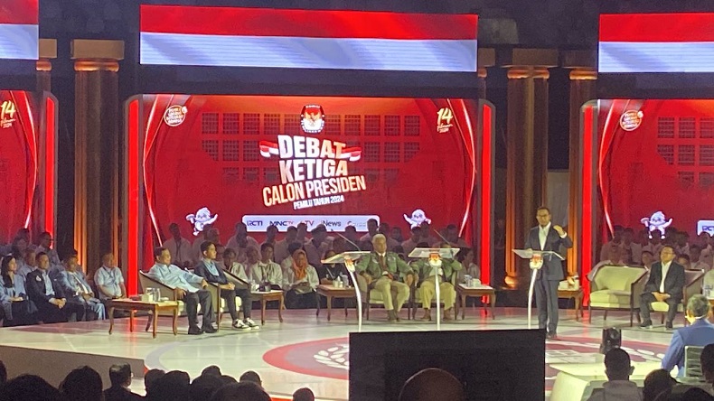 Momen Anies Baru Mulai Bicara Langsung Disela Prabowo, Moderator Langsung Menengahi