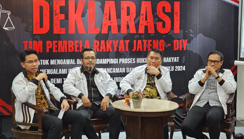 Ratusan Advokat Jateng Siap Beri Pendampingan Hukum Rakyat yang Diintimidasi di Pemilu 2024