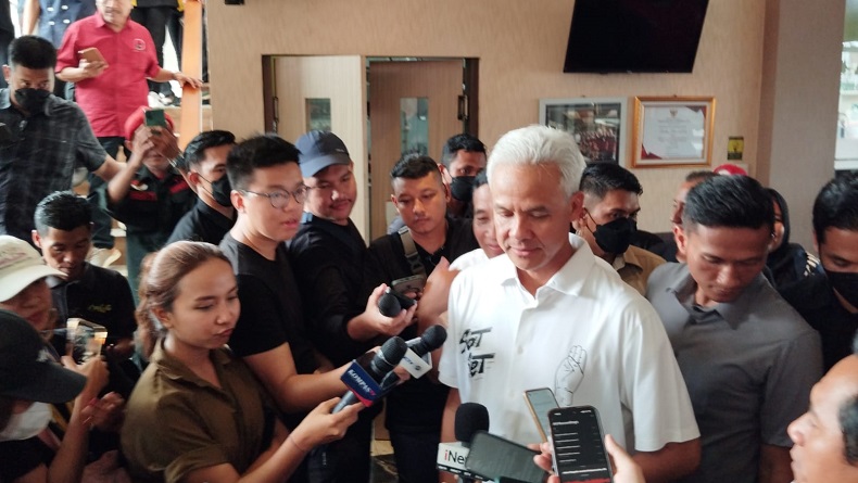 Ganjar Tegaskan Tak Pernah Serang Anies dan Prabowo secara Pribadi