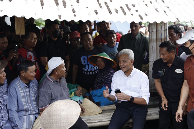 Ganjar Sebut Pupuk Langka Bukan soal Kartu Tani, tapi Subsidinya Kurang