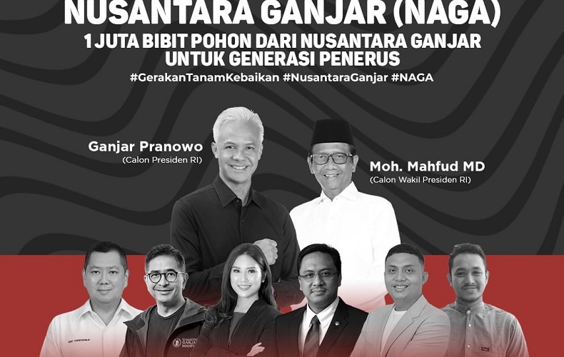 NAGA akan Deklarasikan Dukungan ke Ganjar-Mahfud, Bakal Angkat Kampanye Kreatif