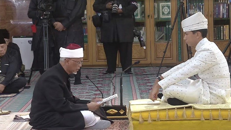 Anisha Rosnah Tak Dampingi Pangeran Mateen saat Akad Nikah, Ternyata Ini Alasannya