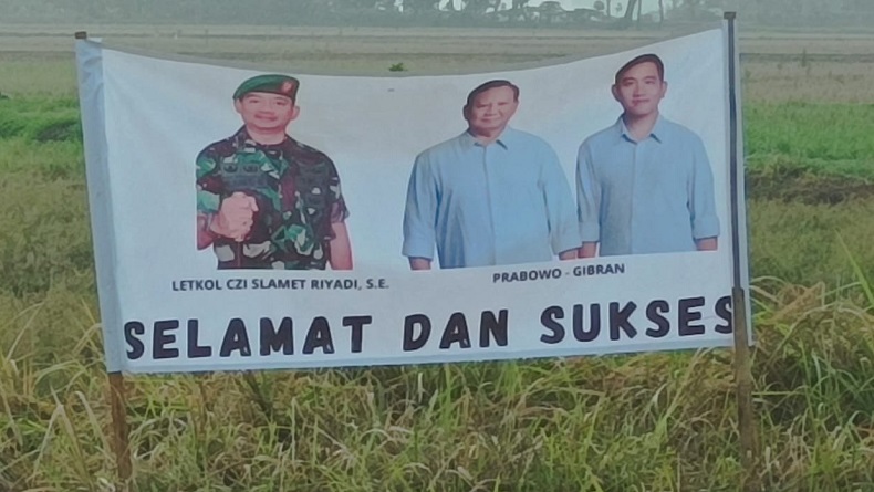 Heboh Baliho Dandim Sukoharjo Bareng Paslon Prabowo-Gibran, Bawaslu Turun Tangan