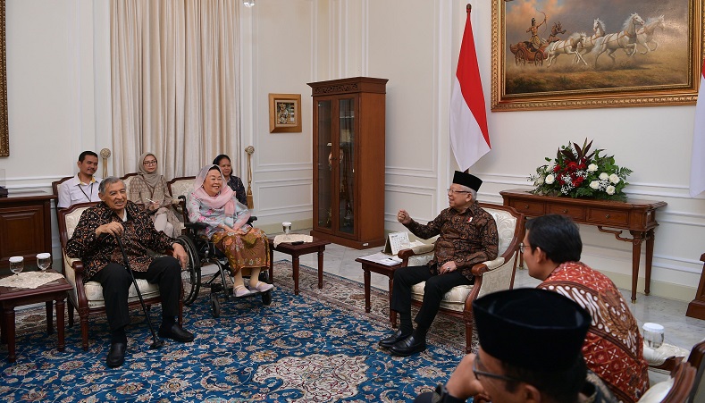 Wapres Terima Kunjungan Istri Gus Dur hingga Quraish Shihab, Bahas Keutuhan Bangsa