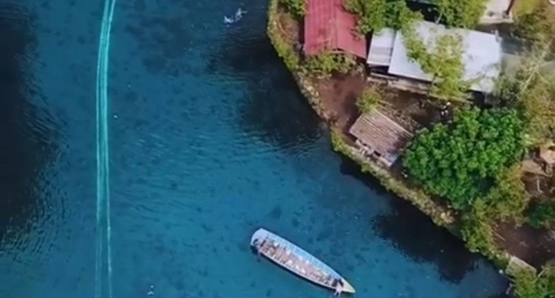 Kampung Unik di Majalengka di Desa Kecilnya Ada Danau Cantik Berwarna Biru saat Hujan 