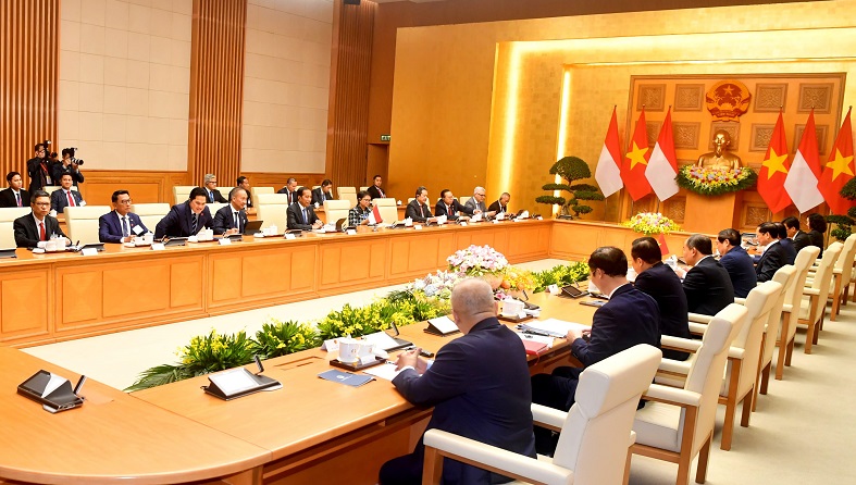 Presiden Jokowi-PM Vietnam Tetapkan Target Perdagangan 15 Miliar Dolar AS pada 2028