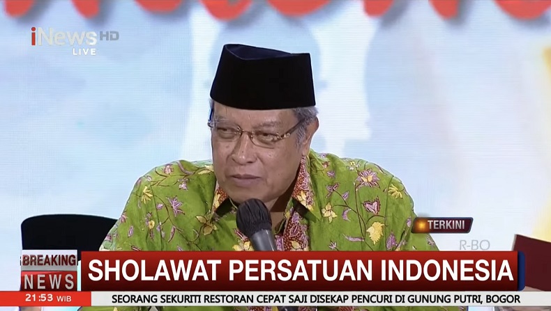 Kiai Said Aqil Yakin Mahfud MD Mampu Selesaikan Masalah Keadilan di Indonesia