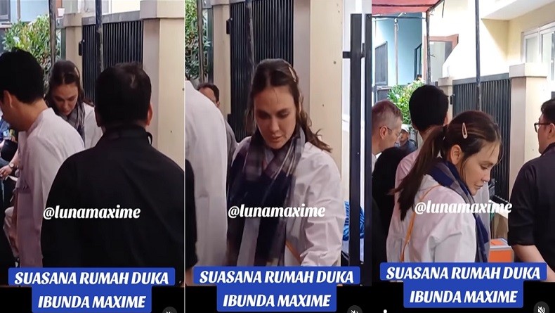 Ibunda Maxime Bouttier Meninggal, Begini Reaksi Luna Maya