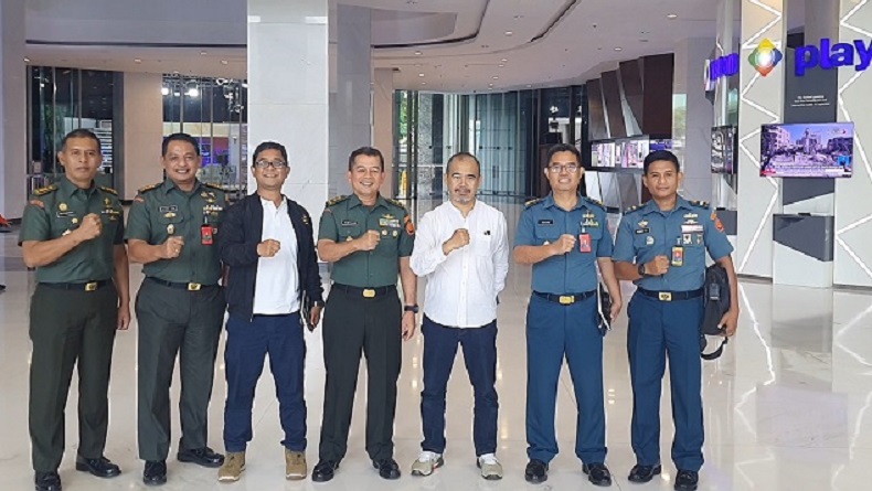 Kapuspen TNI Kunjungi iNews Media Group, Perkuat Silaturahmi dan Kerja Sama Pemberitaan