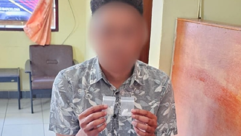 Pemuda Wamena Ditangkap Usai Ambil Paket Narkotika Sabu Kiriman dari Jatim