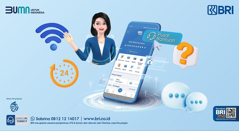 Semakin Mudah! Kini Layanan Pusat Bantuan ada di BRImo dan Sabrina 