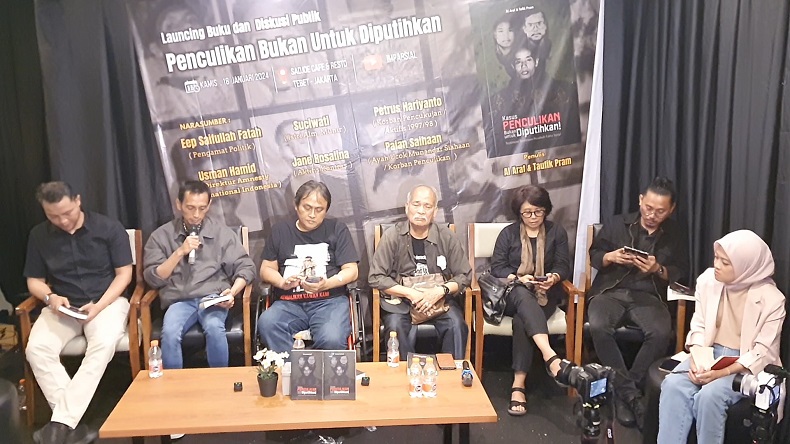 Buku Penculikan Bukan untuk Diputihkan Diluncurkan, Kenang Jasa 13 Aktivis Hilang