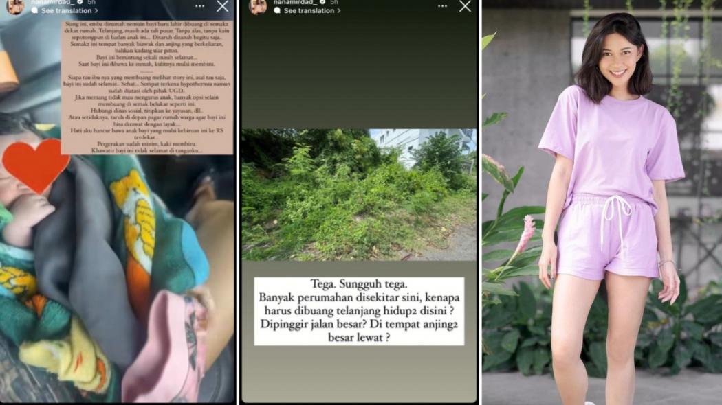 Nana Mirdad Ungkap Kondisi Bayi yang Dibuang Telanjang: Sempat Membiru Kedinginan    