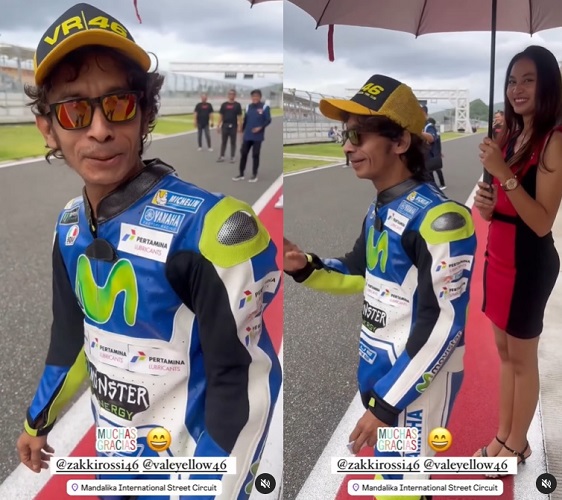 Viral, Valentino Rossi Unggah Video Kembarannya dari Indonesia, Jago Bahasa Sunda!