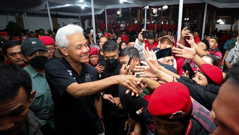 Ganjar Kunjungi Yogyakarta, Beri 3 Arahan untuk Kader PDIP