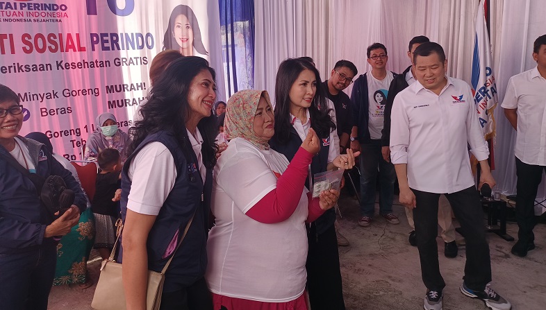 Warga Pasar Minggu: Bazar Murah dan Cek Kesehatan Gratis Partai Perindo Bagus untuk Masyarakat