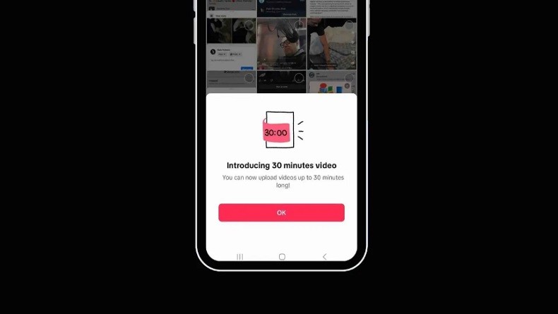 Saingi YouTube, Pengguna TikTok Bisa Upload Video Berdurasi 30 Menit 