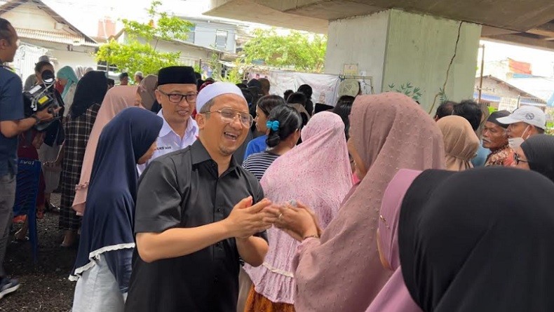 Caleg Perindo Yusuf Mansur Gelar Bazar Murah, Warga Cipinang Merasa Terbantu