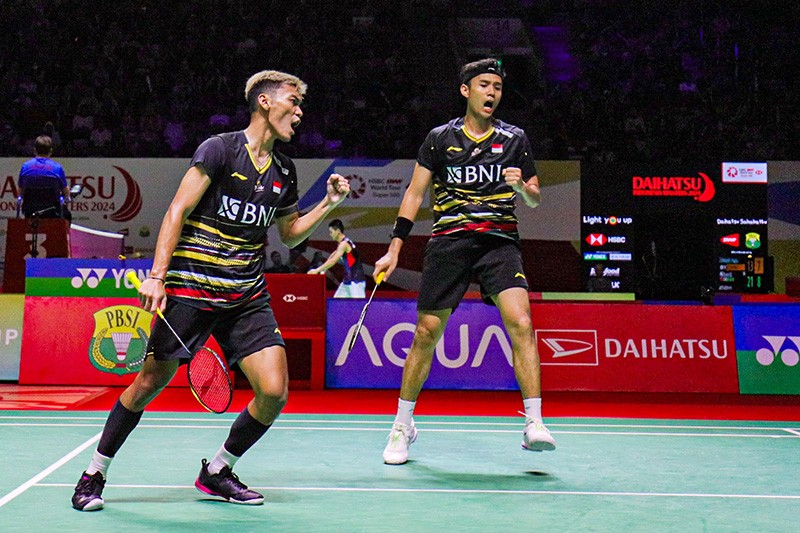 Hasil Thailand Masters 2024: Bagas/Fikri ke Semifinal usai Comeback Libas Duo Taiwan