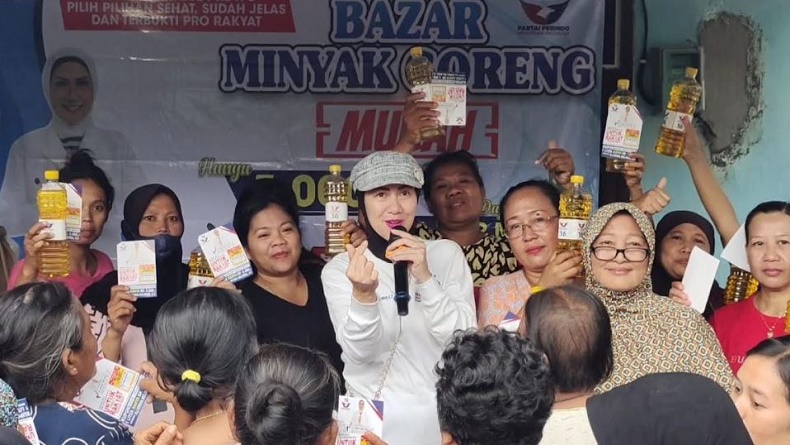 Caleg Partai Perindo Venna Melinda Kian di Hati Warga Kediri, Didoakan Jadi Wakil Rakyat