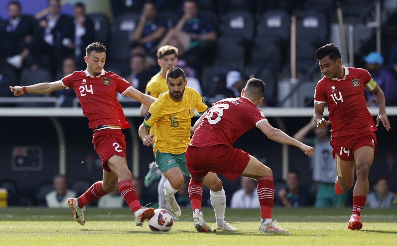 Hasil Indonesia Vs Australia: Dominasi Permainan, Garuda Malah Kebobolan Lagi
