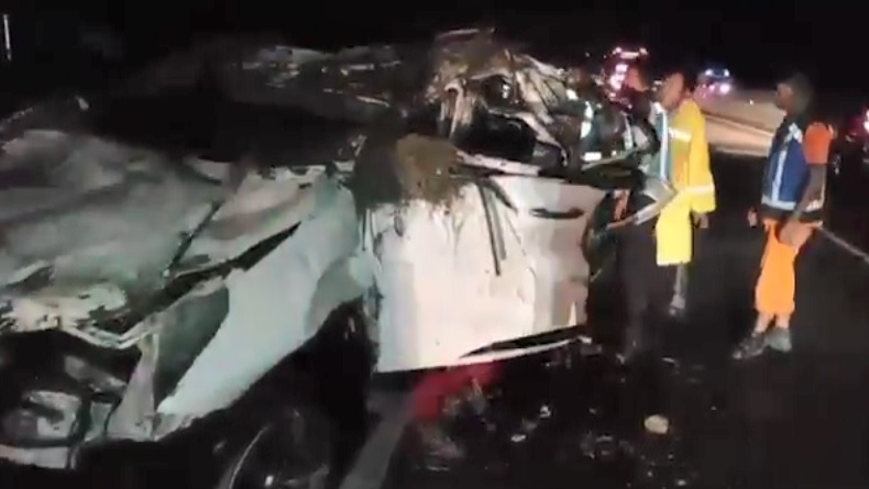 Kronologi Kecelakaan Mobil Ketua PCNU Jember di Tol Solo-Ngawi, hendak Hadiri Harlah di Jogja