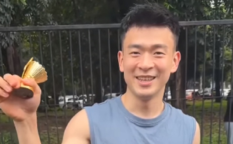 Viral Trofi Indonesia Masters 2024 Ganda China Zheng Si Wei Hancur Berkeping-keping