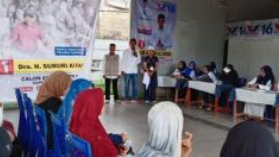 Silaturahmi dengan Warga Cikarang Barat, 3 Caleg Perindo Adakan Bazar Murah