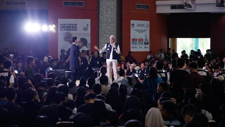 Orasi Politik di Hajatan Rakyat Pontianak, Ganjar Sebut Kalbar Wilayah Toleran