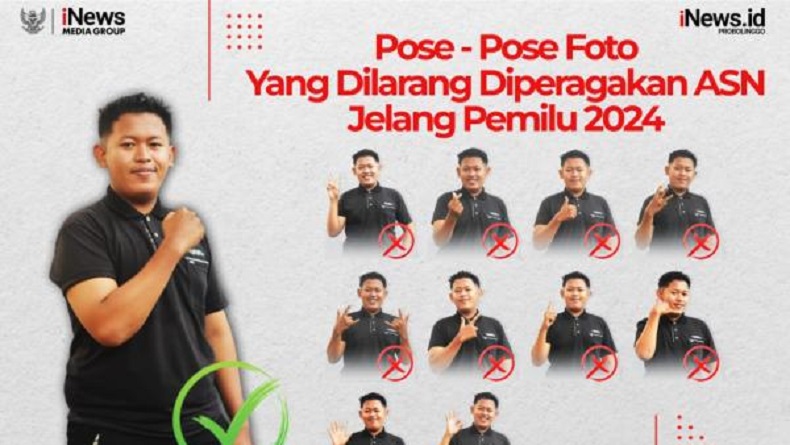 Wali Kota Tangsel Wanti-Wanti ASN Tak Berfoto dengan Pose Jari yang Dilarang selama Pemilu