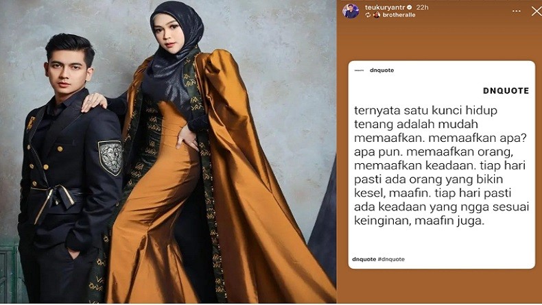 Digugat Cerai Ria Ricis, Teuku Ryan Malah Curhat soal Memaafkan di Medsos 