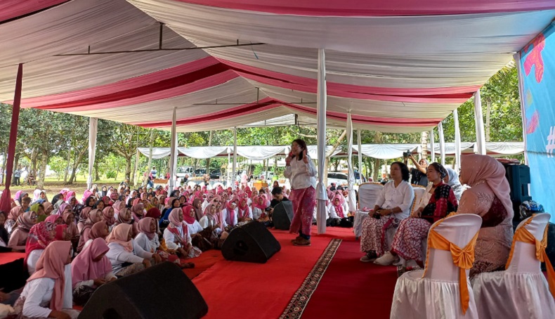 Di Depan Ribuan Warga Pangandaran, Deputi Inklusi TPN: Program Ganjar-Mahfud Perkuat Pemberdayaan Perempuan