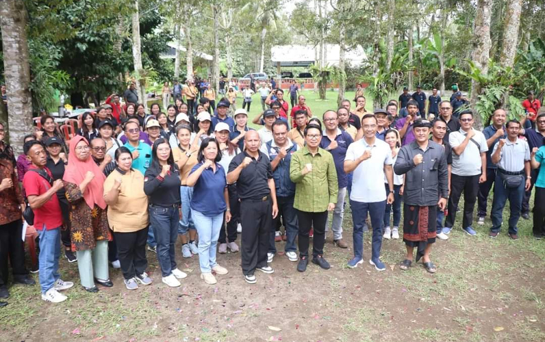 Hadiri Gathering, Sekda Badung Dorong Penguatan Modal Petani