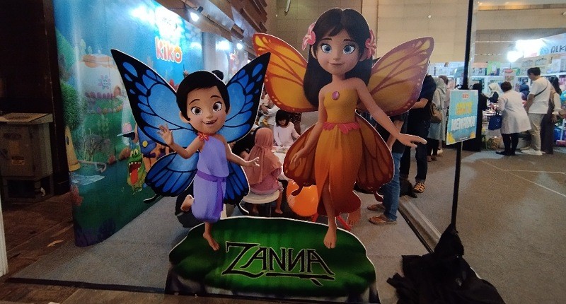 Seru, MNC Animation Kenalkan Karakter Terbaru Zanna di Wikibex 2024 