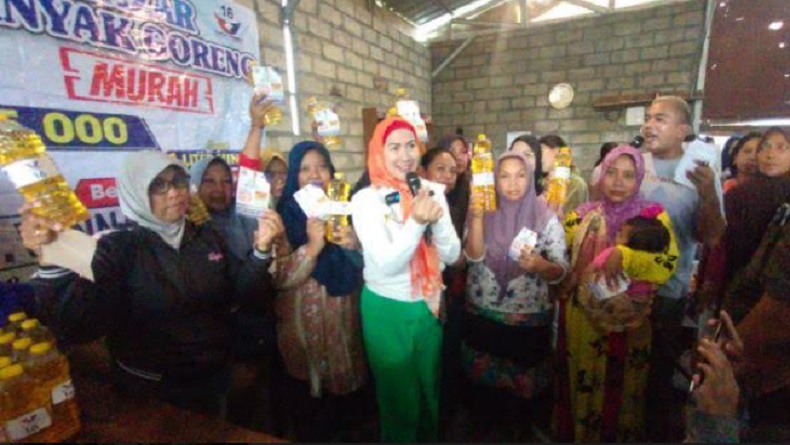 Senang Ada Bazar Murah, Warga Kediri: Semoga Program Pro Rakyat Perindo Meluas