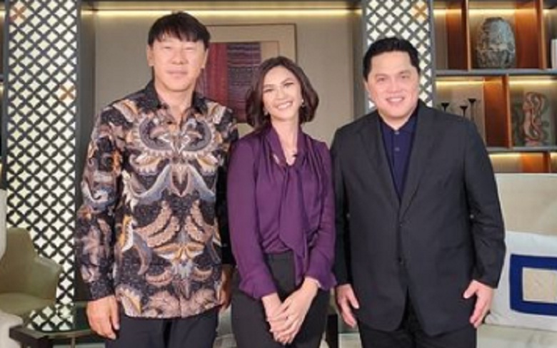 Shin Tae-yong Jumpa Erick Thohir, Apa yang Dibahas?