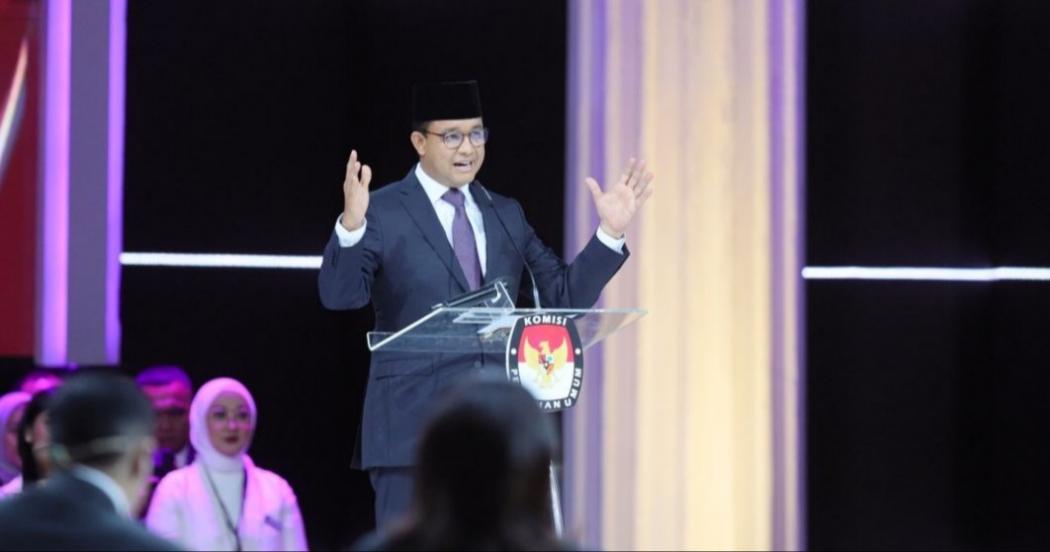 Debat Capres, Anies Beberkan Strategi Bangun Teknologi Informasi di Indonesia