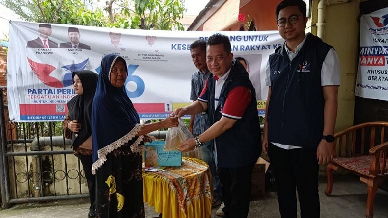 Gencar Gelar Program Sosial, Rudi Zulham: Partai Perindo Semakin Diterima Warga Sumut