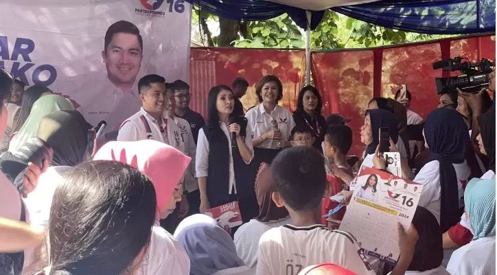 Warga Kebon Baru Antusias Ikuti Pemeriksaan Kesehatan Gratis Partai Perindo