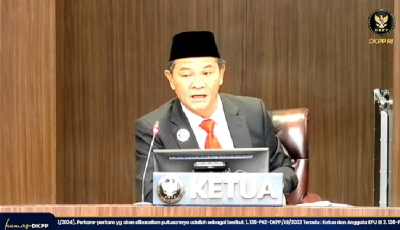 DKPP: Ketua KPU Hasyim Asy'ari Langgar Kode Etik karena Terima Pendaftaran Gibran sebagai Cawapres
