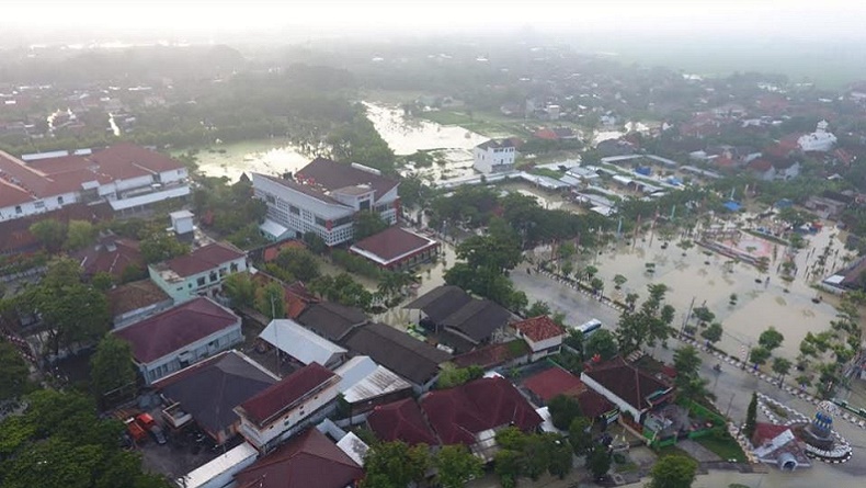 Banjir Grobogan, 9 Kecamatan Terendam Air Luapan Sungai Lusi dan Tuntang
