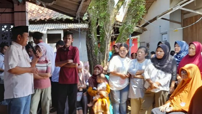 Caleg Perindo Abdul Khaliq Ahmad Beri Edukasi Pemilu ke Warga Dayeuhkolot Bandung