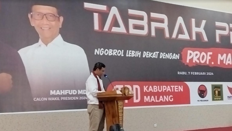 Bertemu Warga Malang, Mahfud MD Singgung Intimidasi oleh Oknum Tertentu